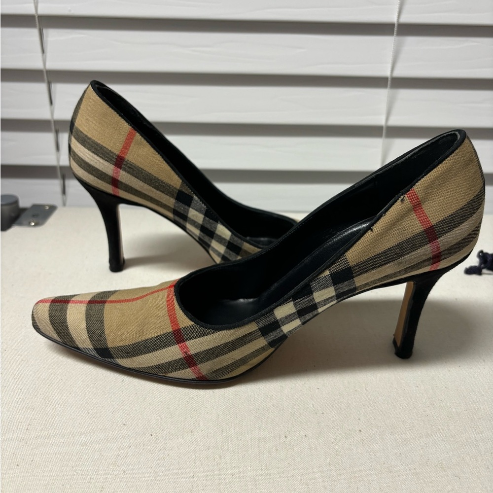 Authentic Burberry High Heels